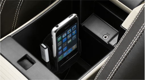  USB och iPod® Music Interface,
hållare