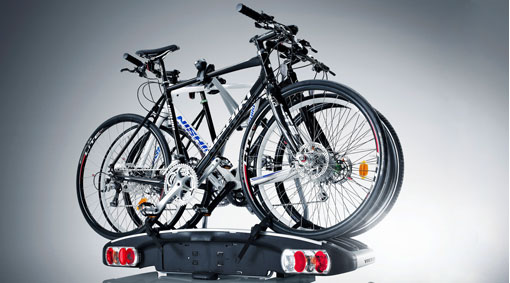 Porte-vélo, montage sur crochet d'attelage, 3 ou 4 vélos