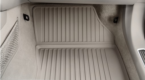All-weather interior passenger compartment floor mats