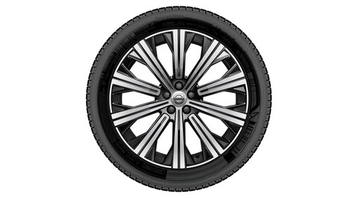 Комплект колес, зимний 20" 10-Spoke Black Diamond Cut - 1080