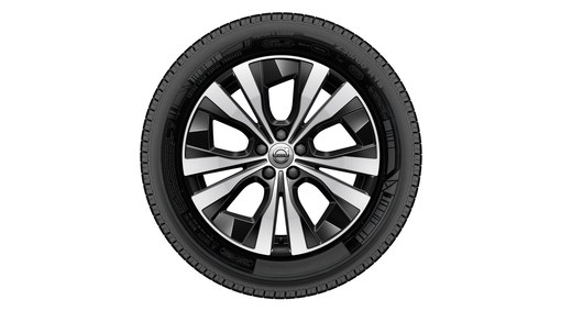 Complete wheels, winter 18" 5-Double Spoke Black Diamond Cut - 1098