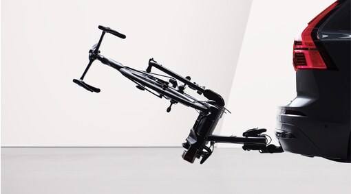 Folding bicycle holder for towbar, 2 bikes – FIX4BIKE®