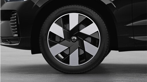 Complete wheels, 20" 6-Spoke Black Diamond Cut - 1252