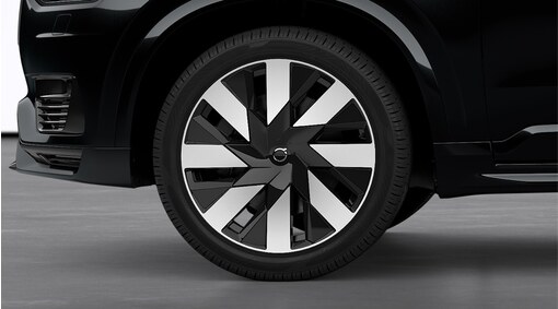 Complete wheels, 21" 8-Spoke Black Diamond Cut - 1254
