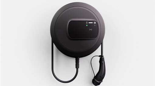 Wallbox with integrated charging cable for home use - Selected by Volvo Cars