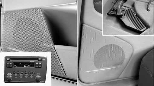 High Performance Sound System, HU-650 - XC70 2007 - Accessoires Volvo Cars
