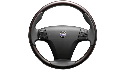 Steering wheel, sport, wood