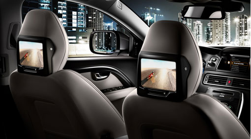 Multimediasystem, RSE, to skjermer, med én spiller - V70 2013 - Volvo Cars  Tilbehør