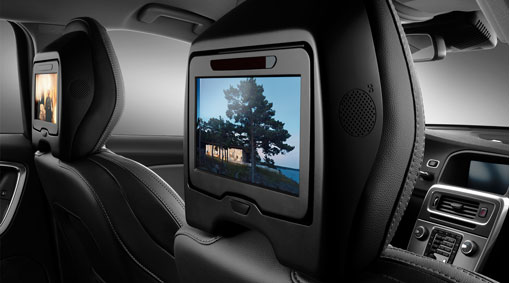 Rear Seat Entertainment (RSE), Dual Screen, mit integrierten DVD-Playern