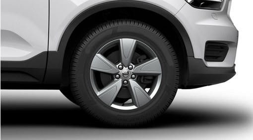 Kompletta hjul, vinter 17 5-Spoke Silver - XC40 2020 - Volvo Cars Tillbehör