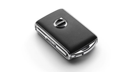 Kaufe Schwarzes Leder Autoschlüsseletui für Volvo XC90 C70 S60 D5 V50 S40  C30 Cover Keyless Remote Fob Shell Haut Schlüsselanhänger Schlüsselanhänger  Halter