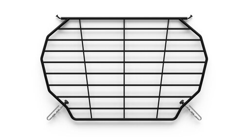 Protective steel grille