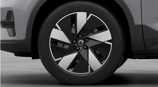 19" 5-Spoke Black Diamond Cut - XC40 2021 - Accessori Volvo Cars