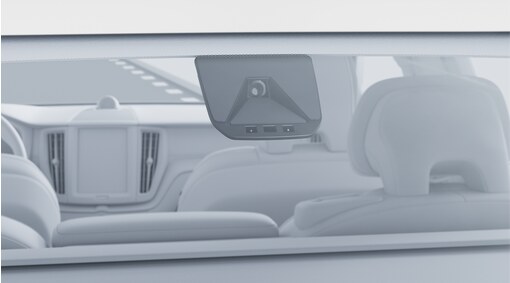 Digital interior rear view mirror